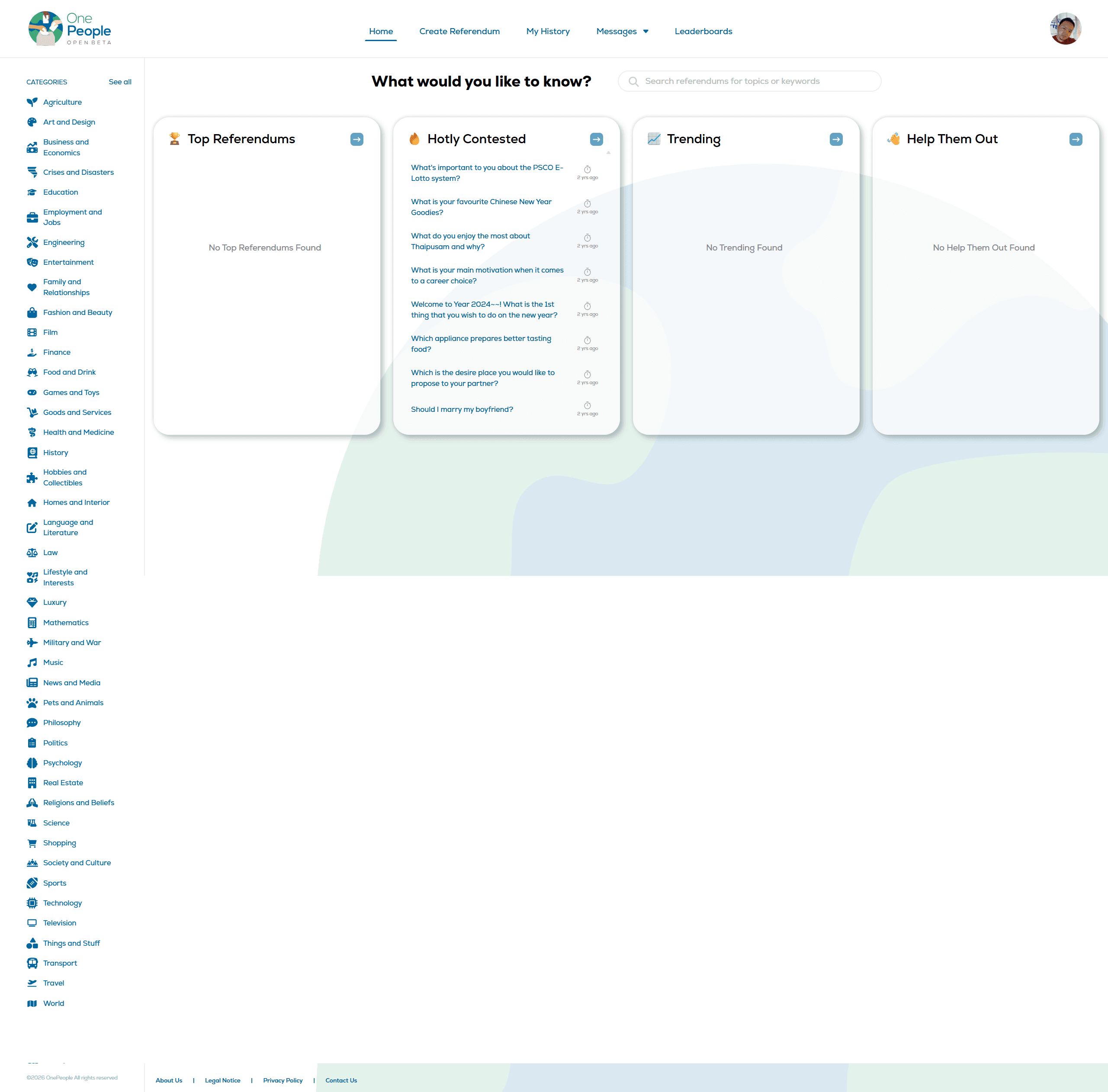 OnePeople Online - ReactJS / Node.js project by John Carlo Salazar